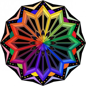 Flores color wheel design