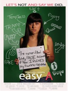 Easy A Movie Poster.psd